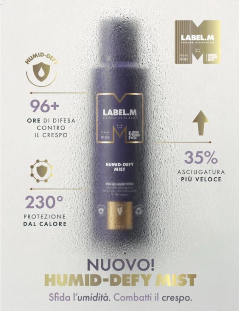 VLHKÁ HMLA VZDORUJÚCA: nový neviditeľný štít proti vlhkosti a krepateniu - LABEL.M